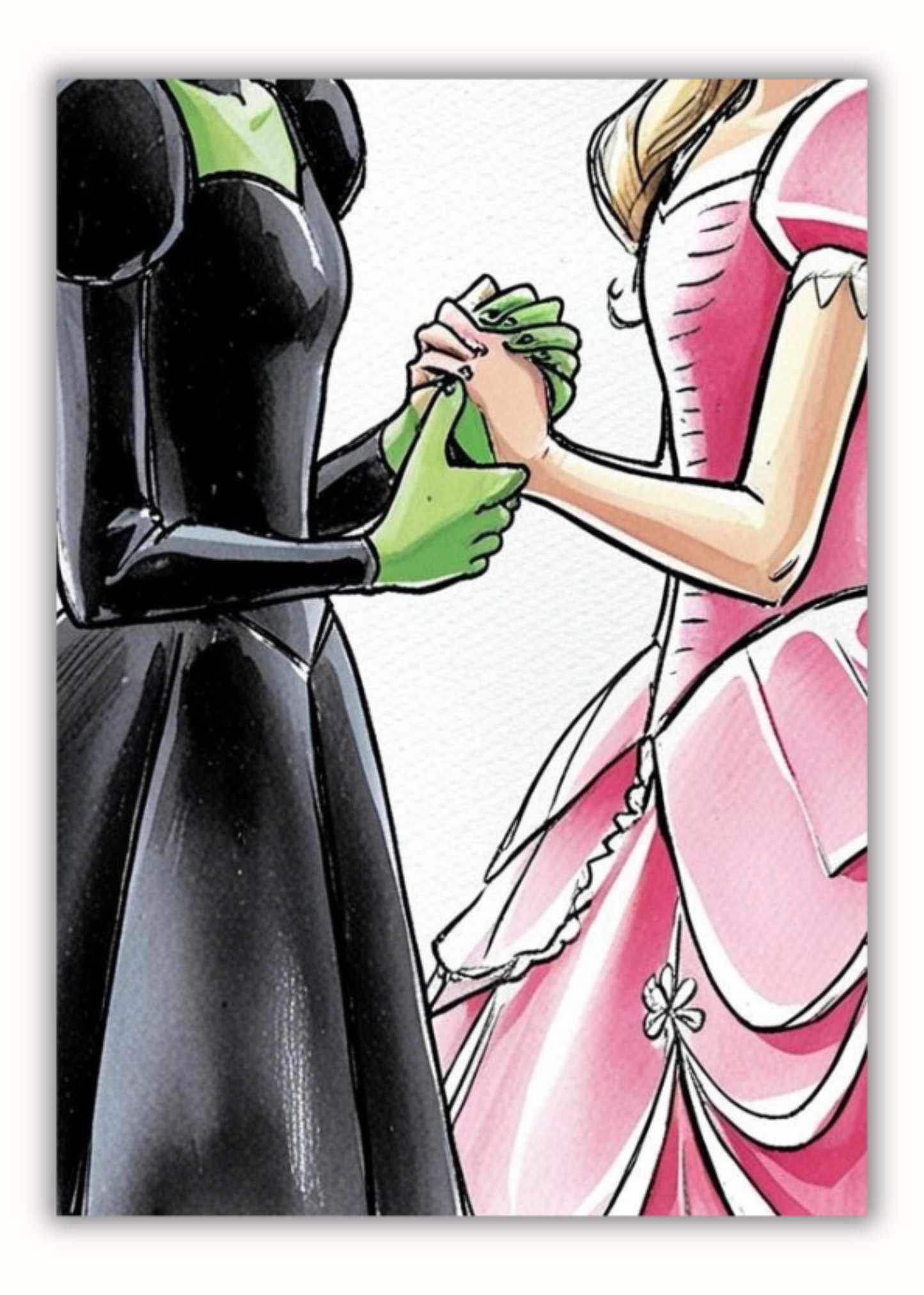 Two Best Friends… 5x7 Wicked Print